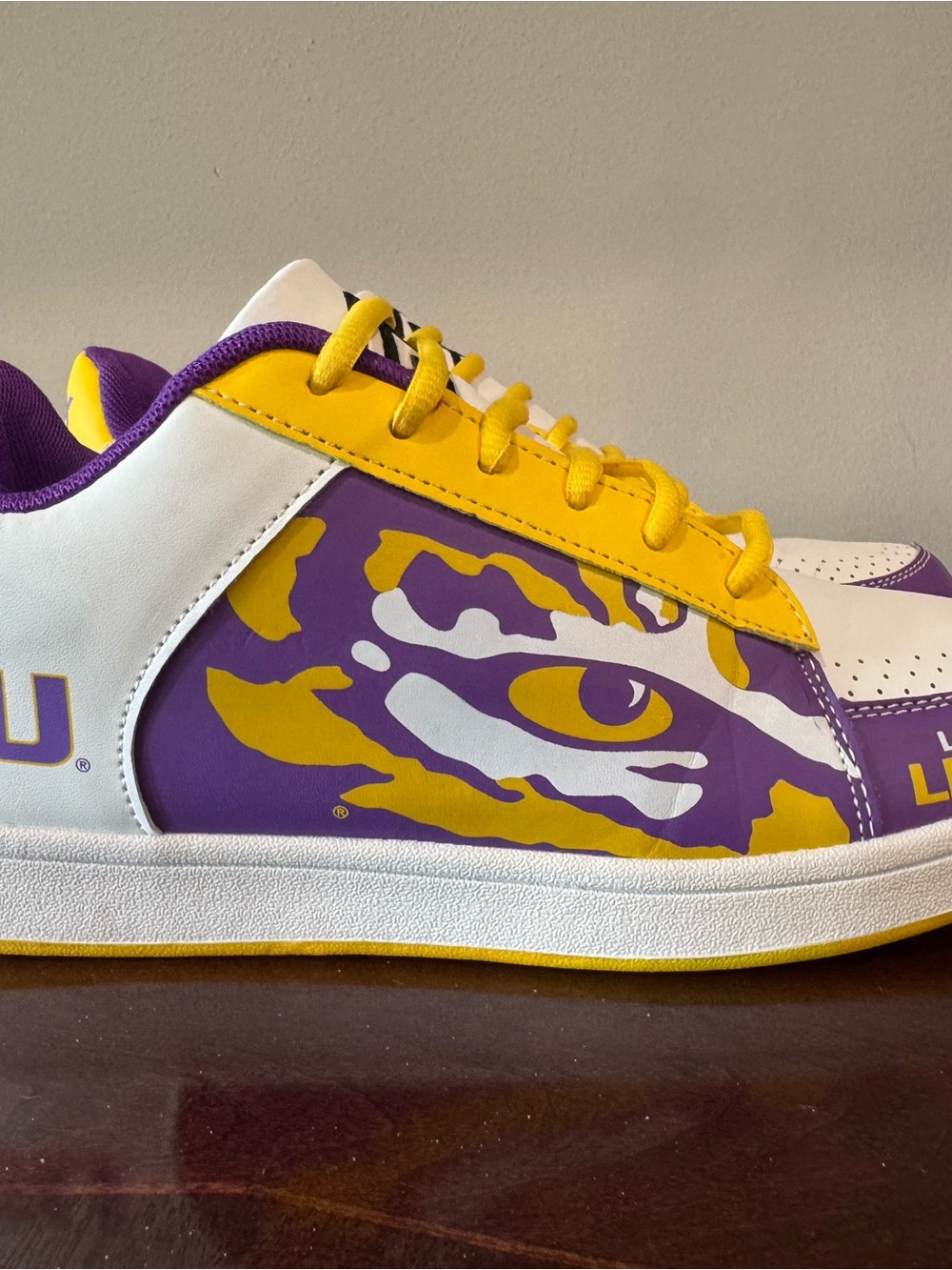 LSU Tigers "AllLSU" Court Sneakers by STS Footwear NWOB